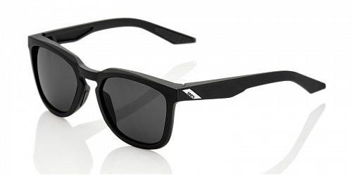 sluneční brýle HUDSON Soft Tact Black, 100% - USA (zabarvená kouřová skla)